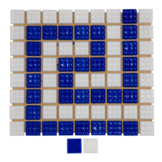 Мозаика стеклянная Aquaviva Фриз Греческий