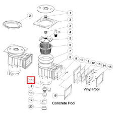 Муфта переходная скиммера.