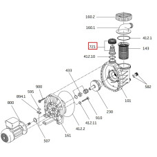 Соединительная муфта насоса Speck BADU PICCO II (292.1672.106)