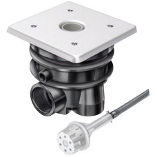 Форсунка гидромассажная BADU для стены/пола, 28 мм