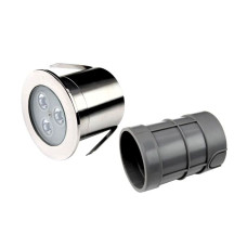 Прожектор светодиодный Aquaviva HJ-RC-SS75, 3LED 6 Вт RGB, с закладной