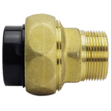 Муфта разборная ПВХ/латунь Praher переходная с наружной резьбой, d25x3/4" Муфта разборная ПВХ/латунь Praher переходная с наружной резьбой, d25x3/4"