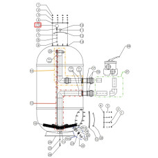 Манометр в сборе для фильтров CAPRI-HP (35012528)