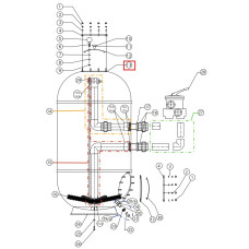 Прокладка крышки для фильтров CAPRI-HP (35012527)