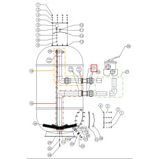 Уплотнительное кольцо для фильтров CAPRI-HP 650 (35012534)
