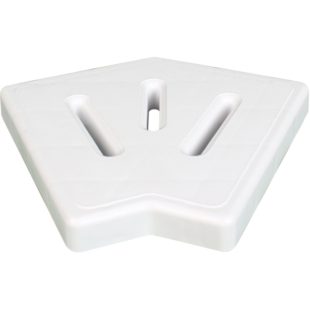 Угловой элемент Aquaviva KP HKE24 для переливной решетки 45° 195х25 мм