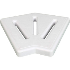 Угловой элемент Aquaviva KP HKE26 для переливной решетки 45° 245х25 мм