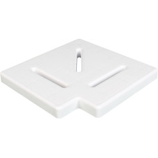 Угловой элемент Aquaviva KP HKE23 для переливной решетки 90° 145х25 мм