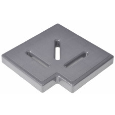 Угловой элемент Aquaviva KP HKE23-G для переливной решетки 90° 145х25 мм