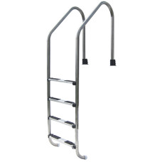 Лестница Emaux STANDARD NSL415-SR (4 ступени), AISI-316