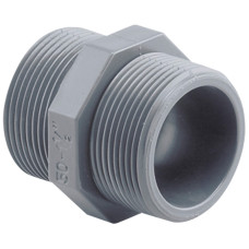 Ниппель ПВХ Hidroten НР-НР, 1002405, d1 1/2"