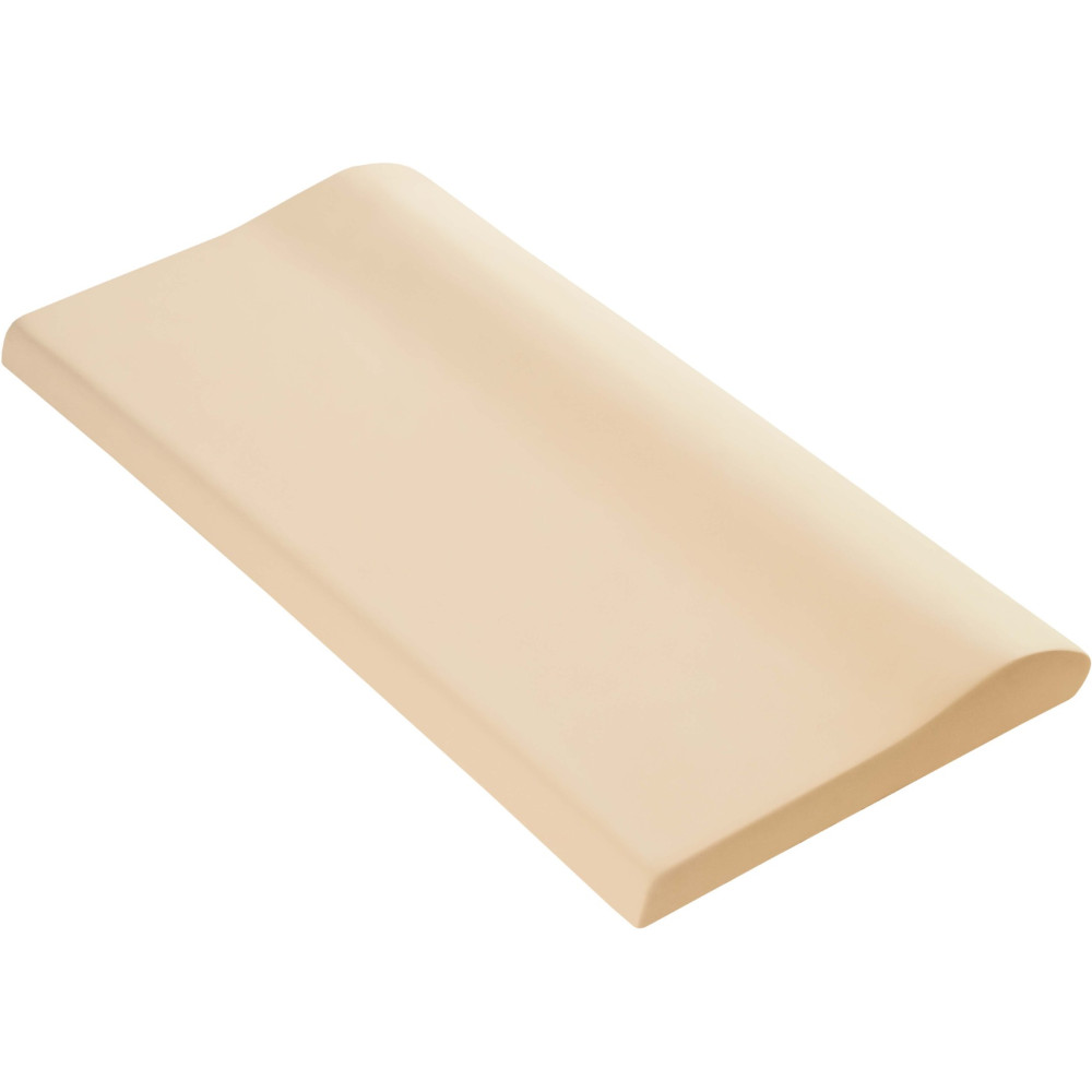 Копинговый камень Aquazone 250x500x50-25 мм, бежевый.