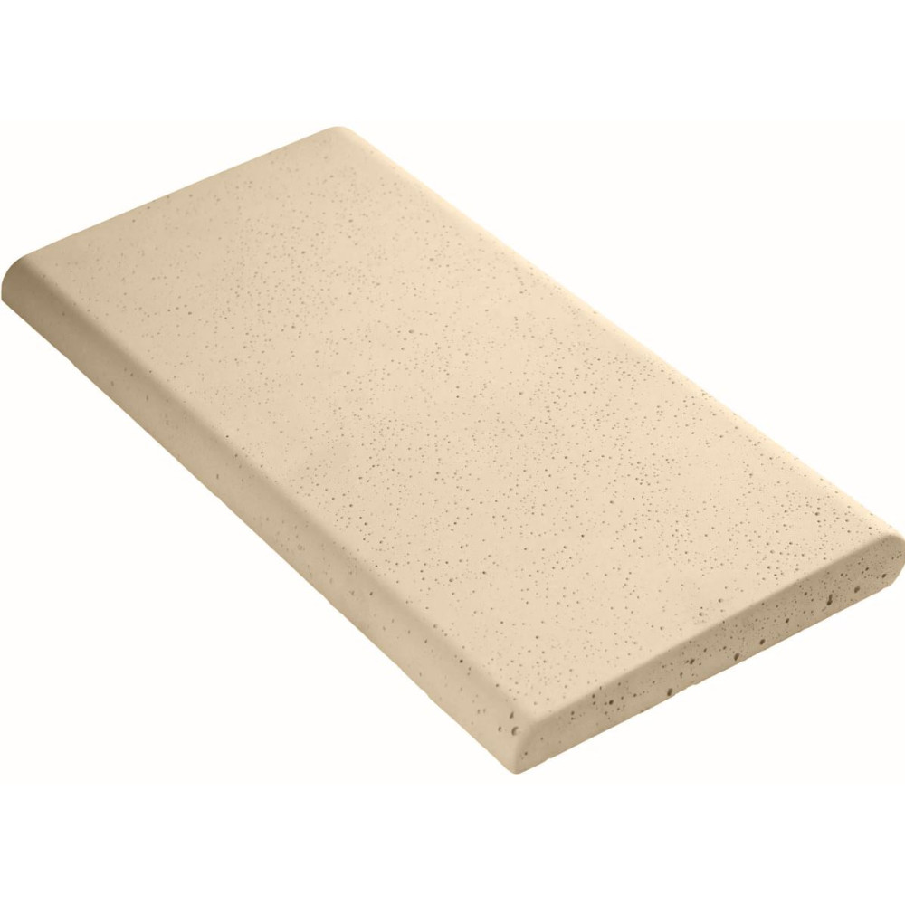 Копинговый камень Aquazone Tuff 320x500x50-25 мм, бежевый (пористый)