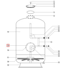 Крышка люка фильтра Aquaviva high bed (D\AKH)