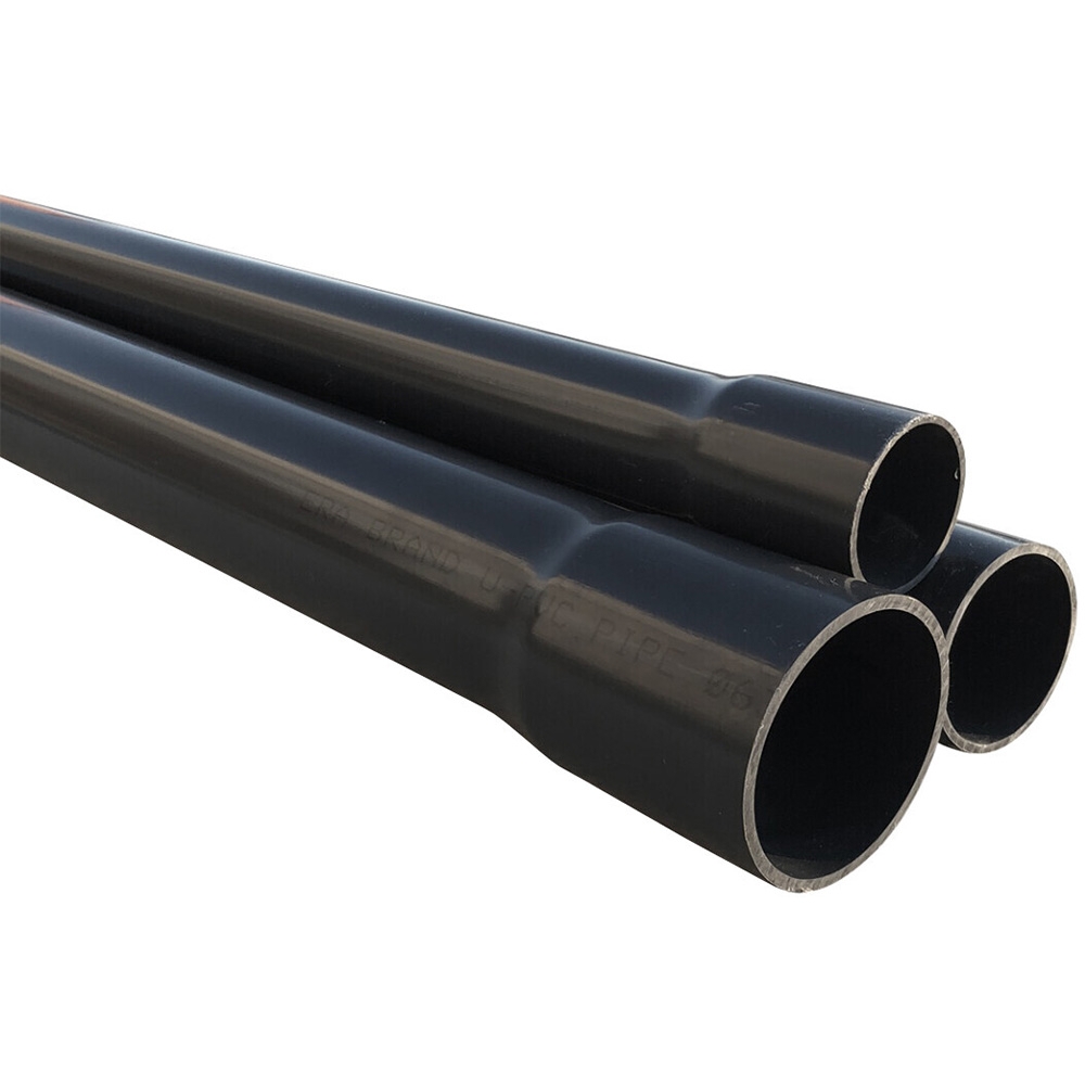 Труба ПВХ (PVC-U) напорная клеевая Era PN6 d125 мм, 3 м, уценка