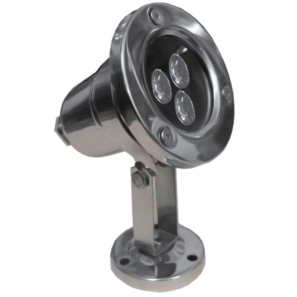 Прожектор для фонтана Aquaviva (3LED 3 Вт 12/24 В) White IP68