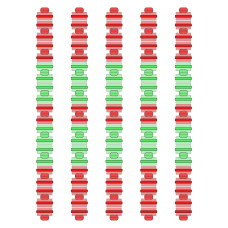 Разделитель дорожки Hayward Big Red/Green, AISI 316, 50 м