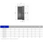 Втулка-футорка ПВХ Effast RERRCE040D короткая, резьбовая 1-1/4"x1"