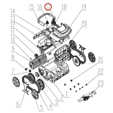 Комплект кнопок для пылесоса Wybotics WY200