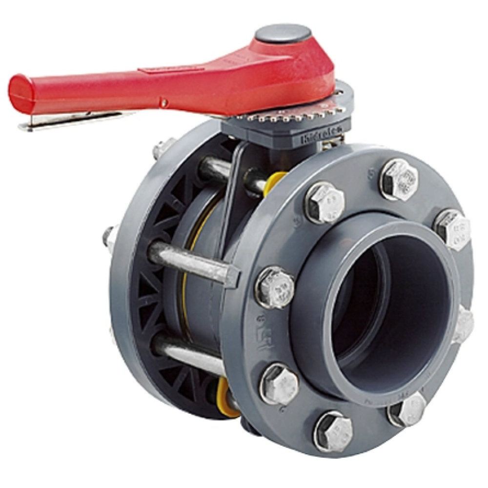 Дисковый поворотный затвор Hidroten 1009641, d75 мм