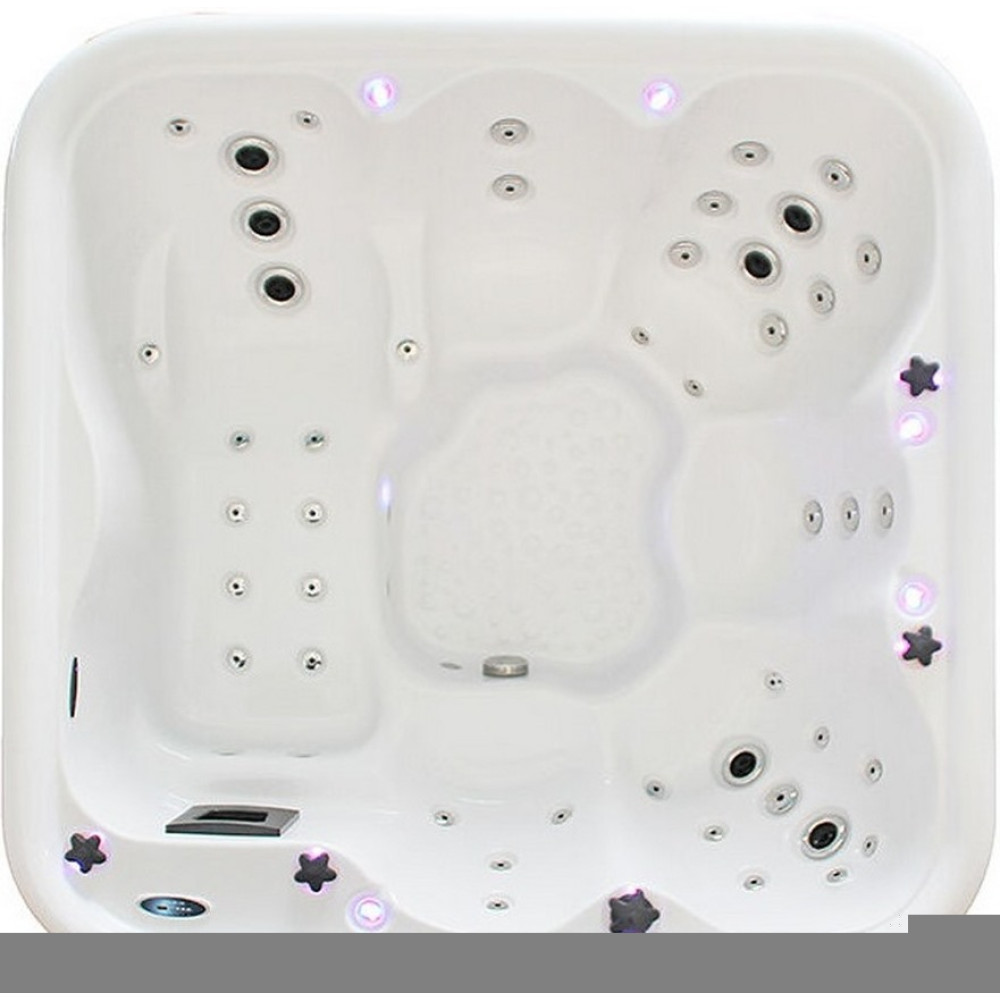 Гидромассажный бассейн Passion Spas Corsica Superior (232x232x87 см), Белый