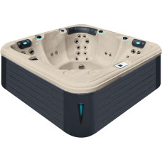 Гидромассажный бассейн Passion Spas Relax (204х204х85 см), Серый горизонт пустыни