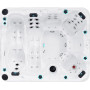 Гидромассажный бассейн Passion Spas Desire (278х228х91 см), Серебристо-белый