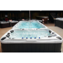 Плавательный SPA бассейн Passion Spas Fitness 1 (400x228x126 см), Серебристо-белый