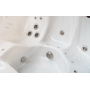 Плавательный SPA бассейн Passion Spas Spirit (540x228x126 см), серебристо-белый.