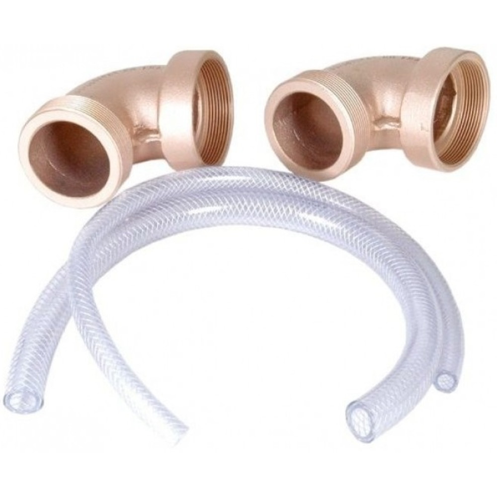 Комплект углов на 90° Fitstar 7945051 для Taifun, Taifun-Duo, 2-1/2", для соленой воды