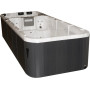 Плавательный SPA бассейн Passion Spas Aquatic 3 Deep (580x224x155 см), Серебристо-белый