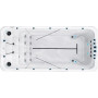 Плавательный SPA бассейн Passion Spas Fitness 2 Deep (500x228x152 см), Серебристо-белый