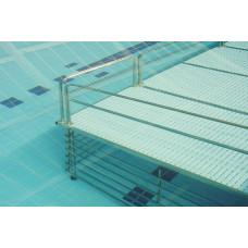 Защитный балкон платформы для уменьшения дна бассейна Golfinho E5197.6 (250х90 см, AISI-316) Защитный балкон платформы для уменьшения дна бассейна Golfinho E5197.6 (250х90 см, AISI-316)