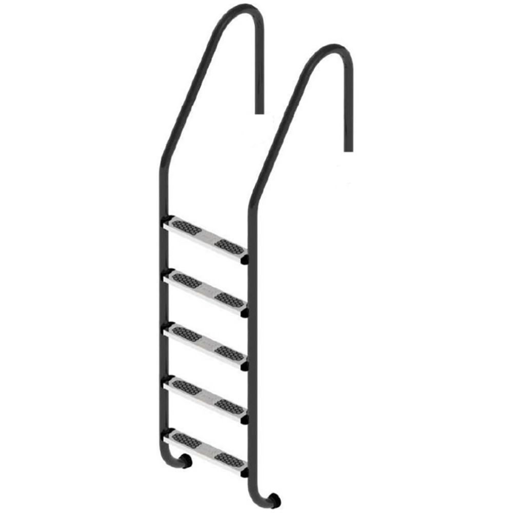 Лестница для бассейна Flexinox Standard Nero (5 ступеней) Black, AISI-316L