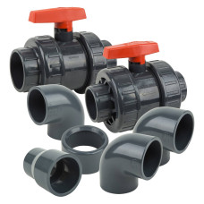 Комплект фитингов Kripsol для противотока 63/75 мм.