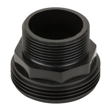 Соединитель гайка Emaux с наружной резьбой 1,5" черная (01013015)
