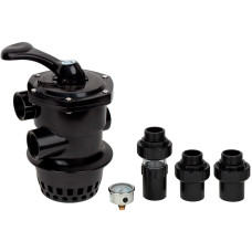 Кран шестиходовой Emaux MPV01 (1.5", верхнее подключение)