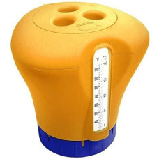 Дозатор Kokido K619BU (табл. 75 мм) оранжевый с термометром.