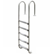 Лестница для бассейна Emaux Muro MUF515-SR (5 ступеней), AISI-304