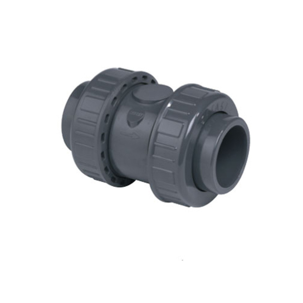 ПВХ обратный клапан Effast CDRCVD0500 пружинный, d50 мм