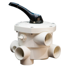 Кран шестиходовой Emaux FSB 88280805 (1.5'', боковое подключение)