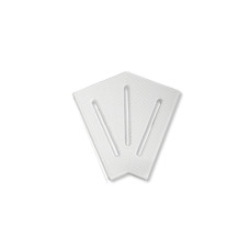 Угловой элемент Aquaviva KK-15-2 для переливной решетки 45° 145/25 мм (белый)