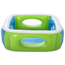 Детский надувной бассейн Bestway 51132 (168х168х56 см), с окошками