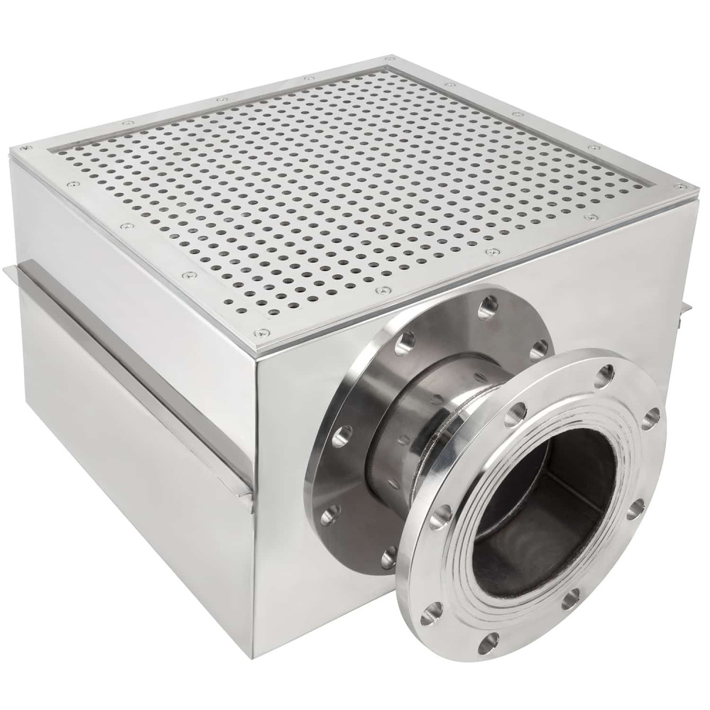 Слив донный Aquaviva 400х400х248 мм, под бетон.