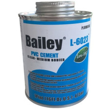 Клей для труб ПВХ Bailey L-6023 473 мл.