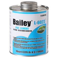 Клей для труб ПВХ Bailey L-6023 946 мл.