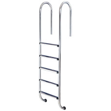 Лестница для бассейна Flexinox Wall (5 ступеней), AISI-316.