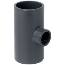 Редукционный тройник ПВХ Aquaviva, d75х63 мм