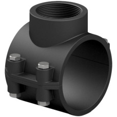 Хомут-врезка седло зажимное ЧП Effast SEP010110D, d110x1"