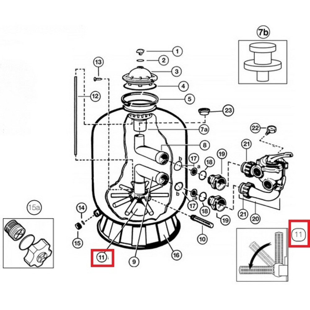 Фильтр коллектор Hayward S0360SXE